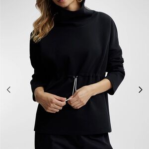 Varley drawstring waist sweatshirt